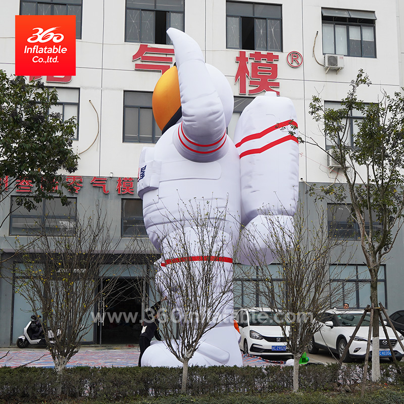 Huge Inflatable Astronaut Cartoon Advertising Custom 
