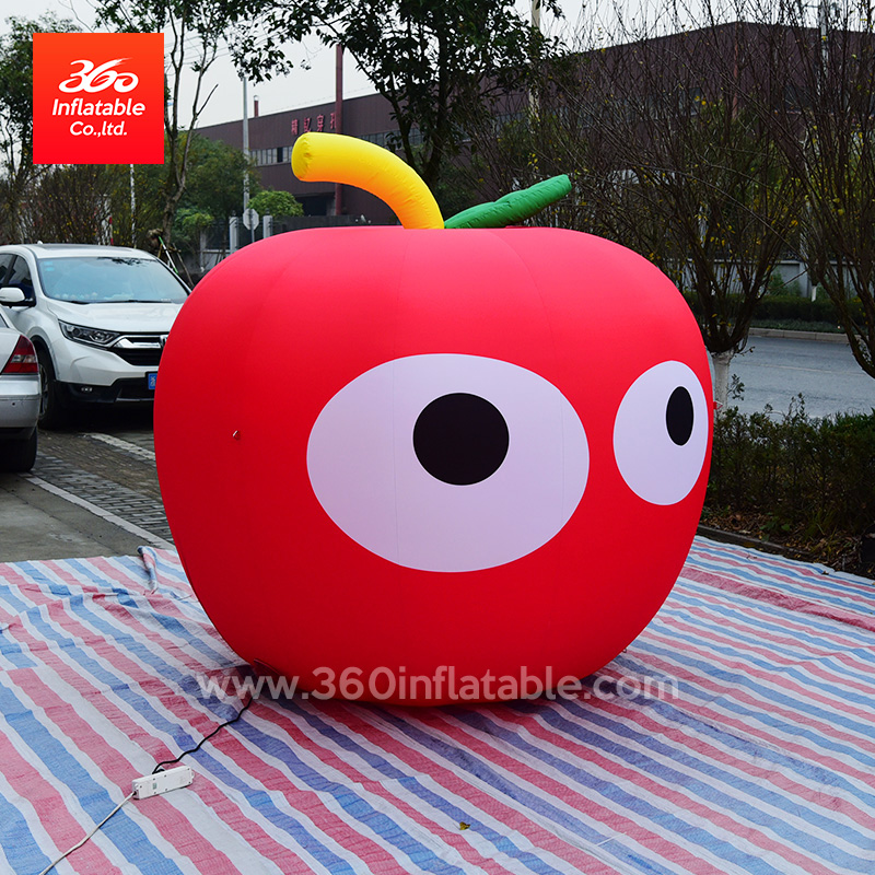 Custom Apples Cartoon Inflatables Advertising Apple