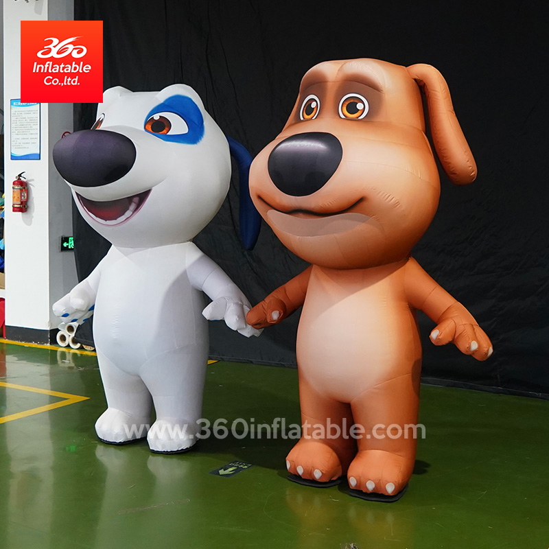 Customized Inflatable Dog Cartoon Costume Advertising 