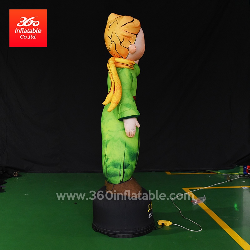 3M Factory Price Good Quality Full Color Printing Inflatable Advertising Mascot Animated characters for sale statue Lady Cartoon Lamp Inflatables