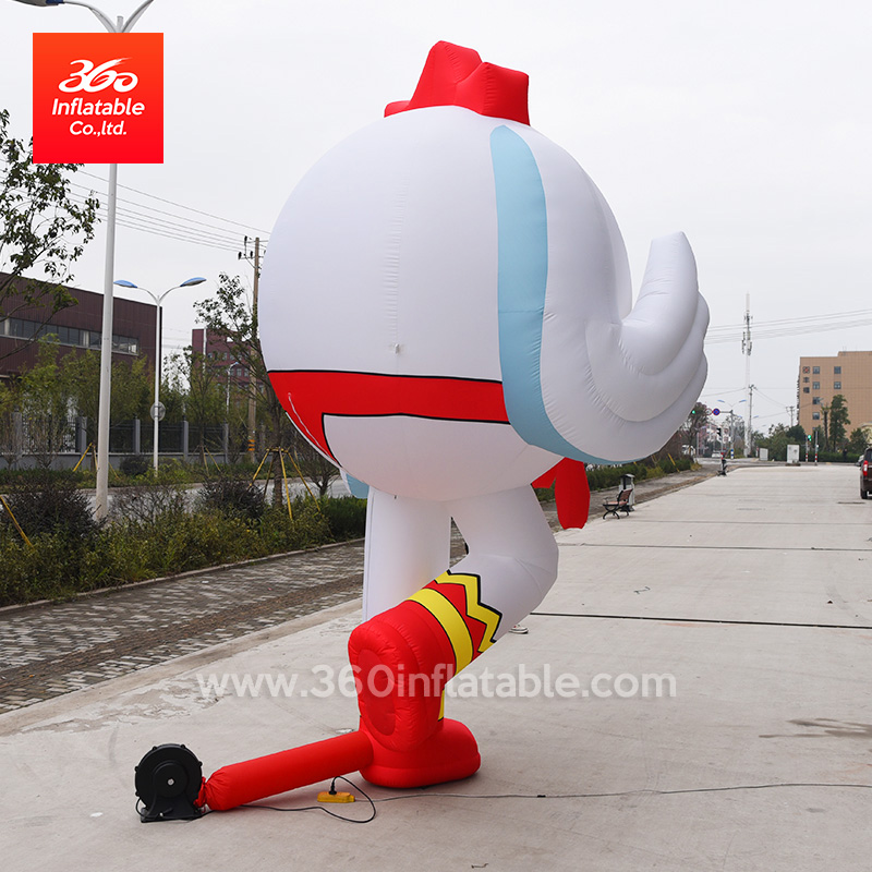 Inflatable Cartoon Advertising Mascot Custom Customized Inflatable Cartoon Character Customize Dimension Custom Logo and Printing Customized Cartoon Inflatables Product