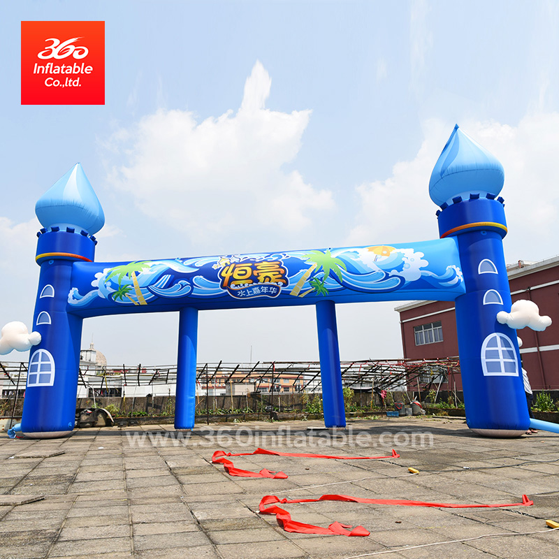 Inflatable Castle Advertising Arches Custom