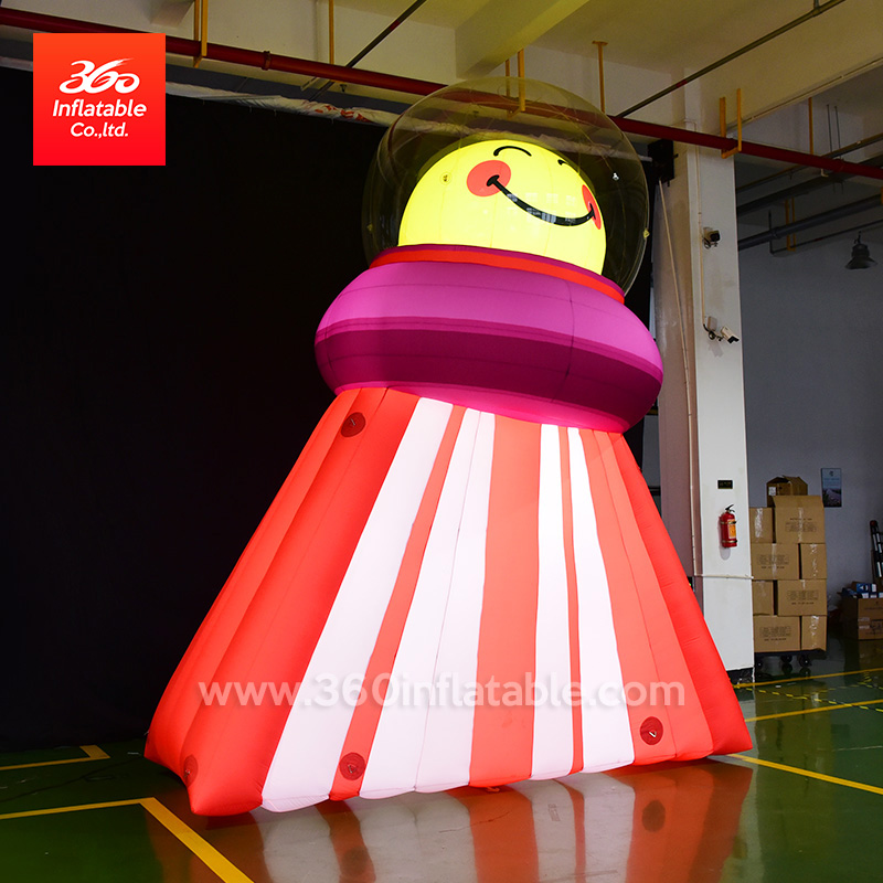 Smiling Face Cartoon Mascot Inflatables Custom