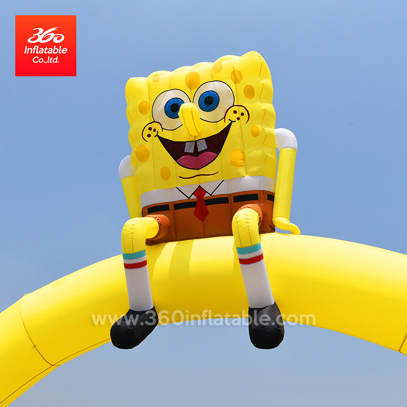 Inflatable Famous Cartoon Advertising Arch Custom