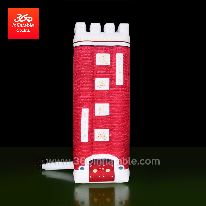  Customized Design Statue Product Custom Advertising Model Inflatable castle For Exhibition