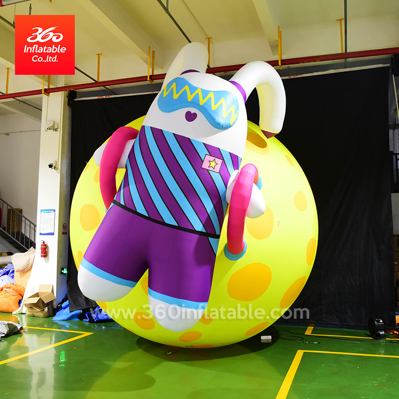 High Quality Customized Dimension Custom Advertising Inflatable Cartoon Astronaut Mascot