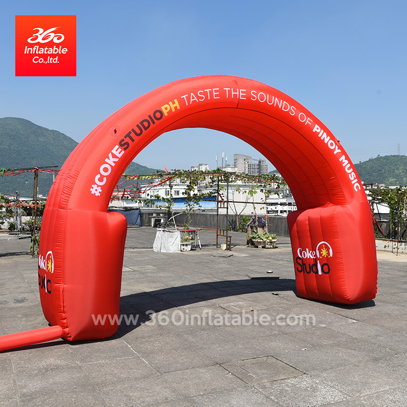 Custom big bread foot Inflatable Arch Custom Advertising Arches