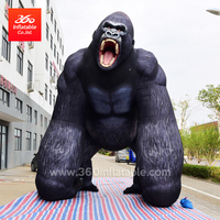 Inflatable Gorilla Custom Mascot Monkey Inflatables Huge Giant Inflatable Gorilla Cartoon Custom