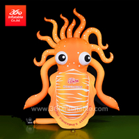 Octopus Cartoon Lamp Inflatable Led Lamps Octopuses