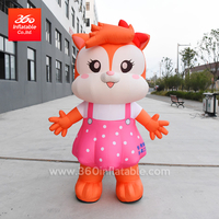 advertising moving Inflatable Cartoon Character Inflatable suit Celebrate Cute squirrel Model inflatable animal Custom