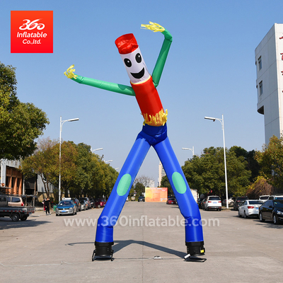 Wholesale double legs Inflatable Tube Man Inflatable Advertising Air dancer Custom Clown Inflatable Air Dancer For Promotion Sale