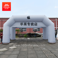 Phone Brand Apple Advertising Promotion Inflatable Tent Custom