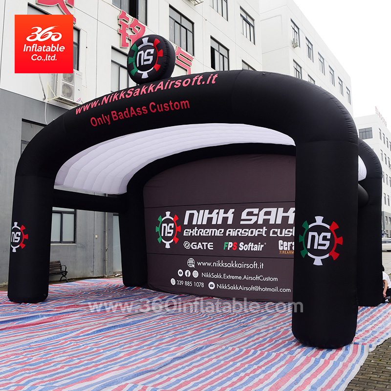 Huge Inflatable Stage Tent Advertising Custom