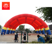 Custom High Quality Advertising Inflatable Archway Customized Arch Two Rows