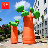 Huge Advertising Inflatables Carrot Cartoon Inflatable