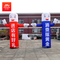Advertising Inflatable lamp with Led light,Cheap inflatable cartoon character lamp for sale