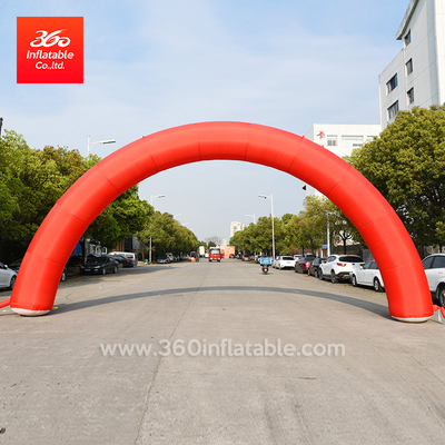 6m 8m 10m wide Red Inflatable Arch Custom 