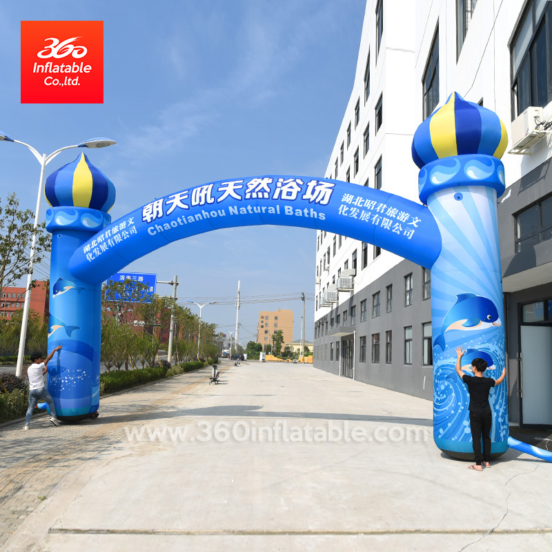 Inflatable Commercial Advertising Promotion Advertisement Arch Custom