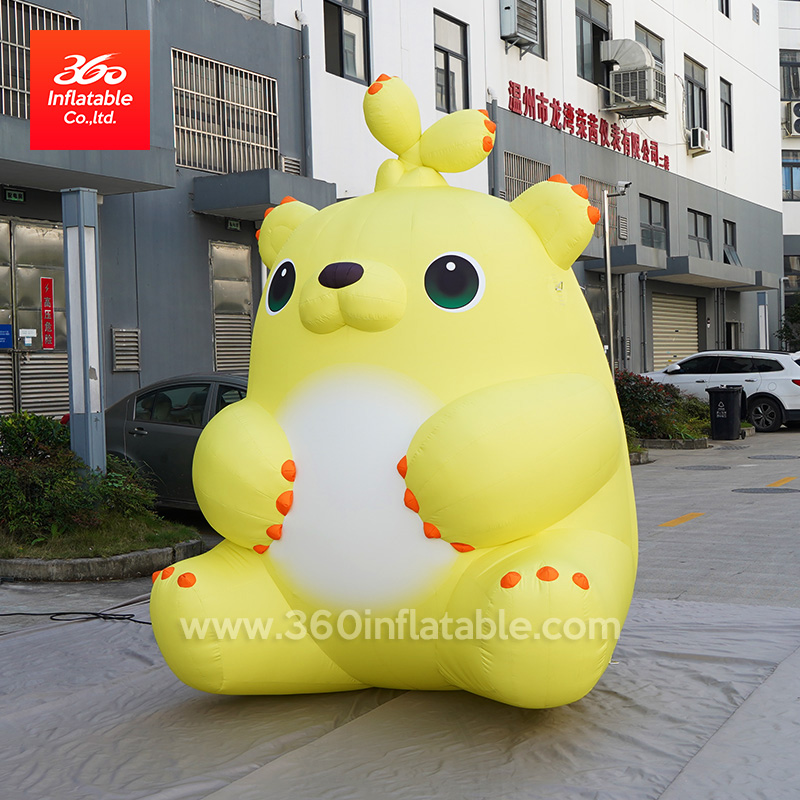 Customized Samll Cute Bear Inflatables Cartoons Custom