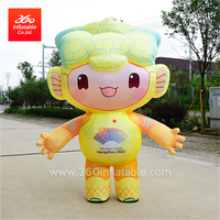 Factory Price High Quality Advertising 2022 Asia Games HangZhou Inflatable Mascot Cartoon Suit Costume Custom