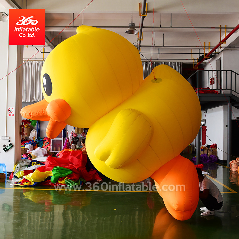 Manufacturer Price Famous IP Duck Customized Dimensions Inflatable Mascot Duck Cartoon Custom