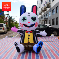 Custom Advertising Inflatable Monster Cat Lamp for Festival Decoration