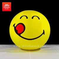 Customized Smiling Face Balloons Custom Balloon Advertising Inflatables