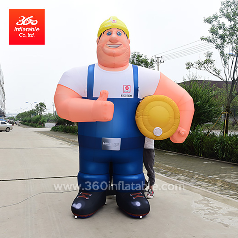 Outdoor Event Promotional Giant Huge strong sport Man holding a football Inflatable Customized Advertising Inflatable tall Man
