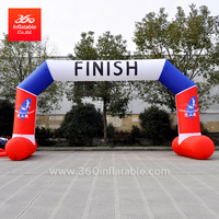 Start and Finish Inflatable Arch Custom 
