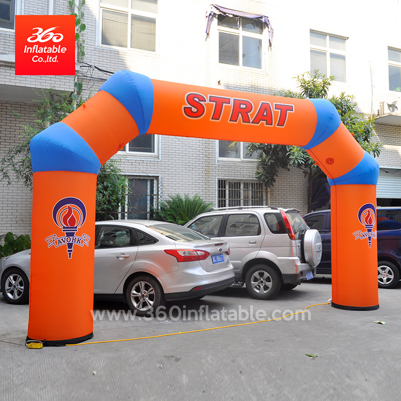 Inflatable Advertising Arch Custom Start and Finish Archway