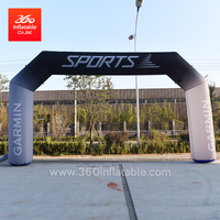 Sports Gaming Inflatable Arch Custom Advertising Archway