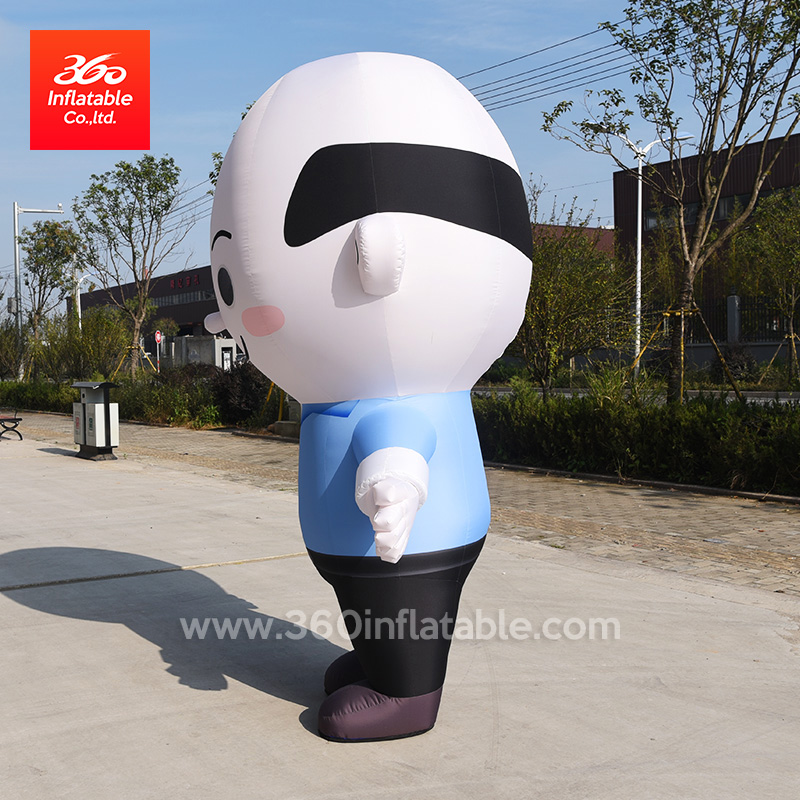 High Quality China Inflatable Manufacturer Price Walking Advertising Inflatable Cartoon Boy Suit Costume Custom