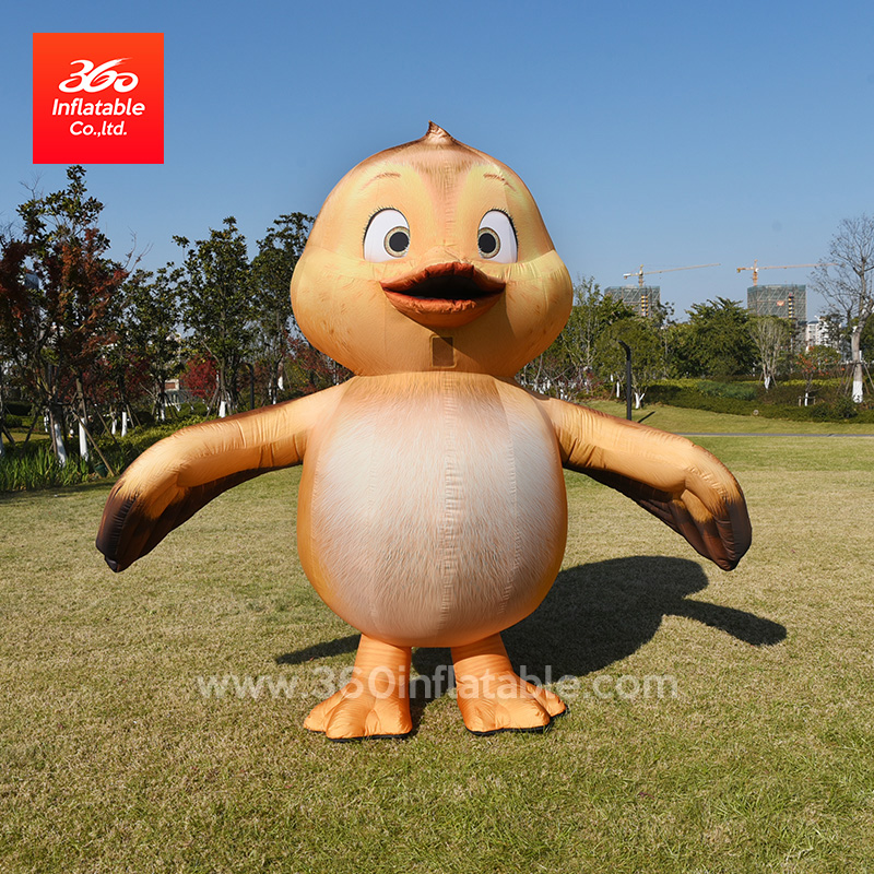 Factory Price High Quality Famous Inflatable Duck Costume Moving Inflatable Duck Suit Custom