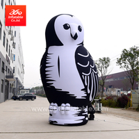 High Quality Factory Supply Manufacturer Price Advertising Inflatable Owl Cartoon Mascot Custom