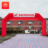 Auto Brand Honda Advertising Inflatable Huge Red Arch Custom