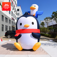 High Quality Factoty Price Custom Advertising Inflatables Huge Inflatable Penguin Mascot Cartoon