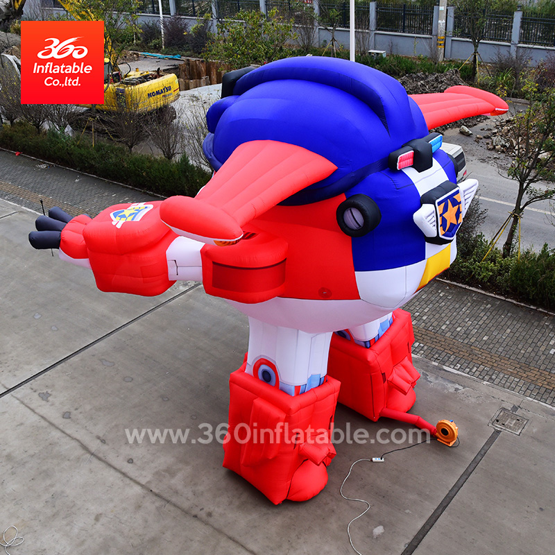 High Quality Famous Cartoon Character Inflatablle Super Wing Mascot Custom 