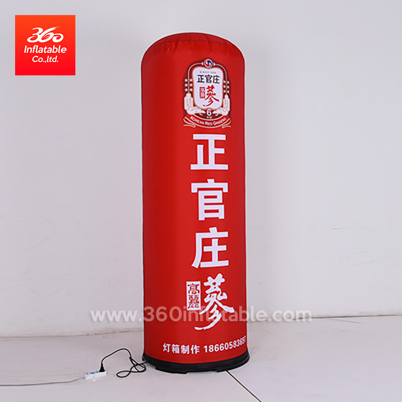 Inflatable Barrel Lamp Customized Printing