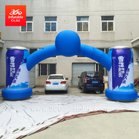 Beer Can Brand Advertising Arches Inflatable Archway Advertising Arch Custom