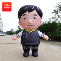 Customized made Inflatable uncle Costume for Cartoon Outdoor advertisinginflatable mascot model for sale walking costume