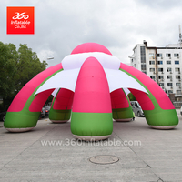Customized Huge 10m Inflatable Tent 6 Legs Tents Advertising Inflatables 