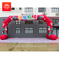 Farmland Advertising for Kids Playground Inflatable Arch Custom