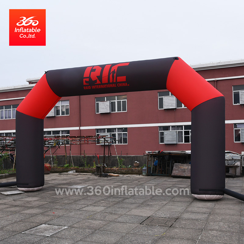 Inflatable Racing Arch Custom Printing Advertising Race Archway