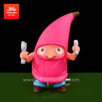 Factory Price High Quality Inflatable Famous Movie Cartoon Character Pangdaxing Inflatables Custom