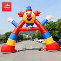 High Quality Inflatable Clown Arch Advertising Arches Custom Arch Inflatables