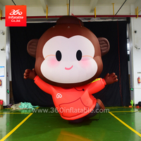 Custom Inflatable Monkey Hanging Cartoon Monkeys Inflatables 