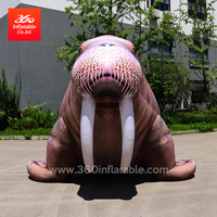 Custom Walrus Inflatables Advertising Cartoon Customize