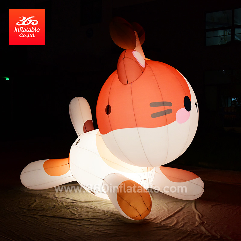 Customized Advertising Inflatable Cat Cartoons Huge Cats Mascot Cartoon Inflatables Custom 